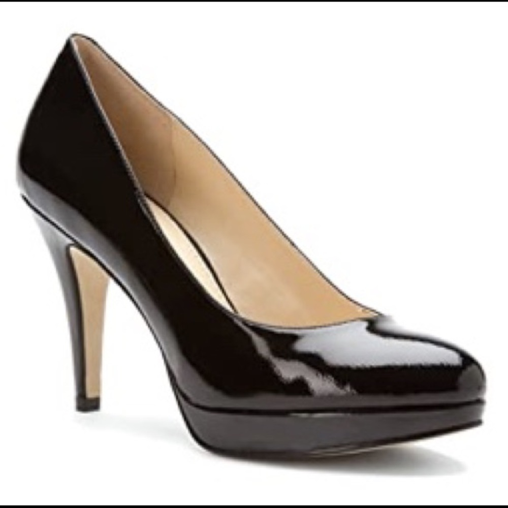 Enzo Angiolini Dixy Black Platform Pump